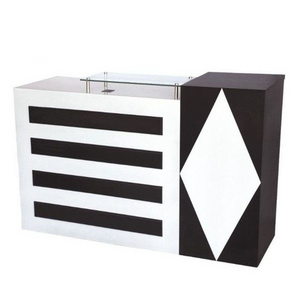 Simple economical beauty desk reception counter for hair salon