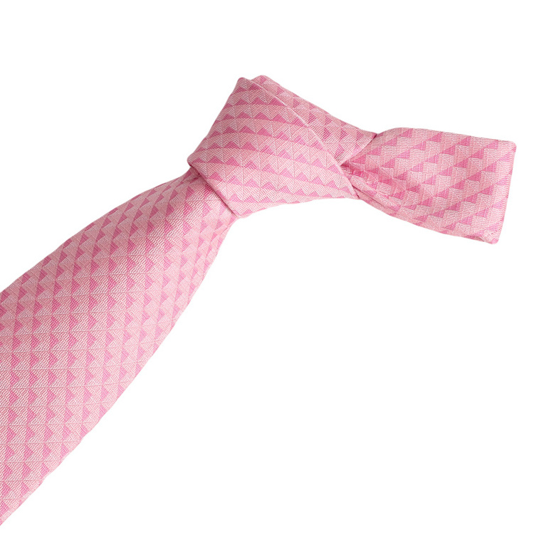 High Quality Italian Fabric Woven Handmade Neck Ties Microfiber With Custom logo 100% Polyester Neckties For Men