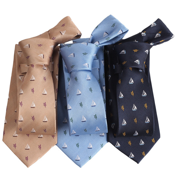 Low MOQ High Quality Silk Novelty Jacquard Embroidered Ties Manufacturer 100% Silk Necktie for Men Formal Party