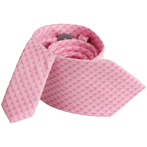 High Quality Italian Fabric Woven Handmade Neck Ties Microfiber With Custom logo 100% Polyester Neckties For Men