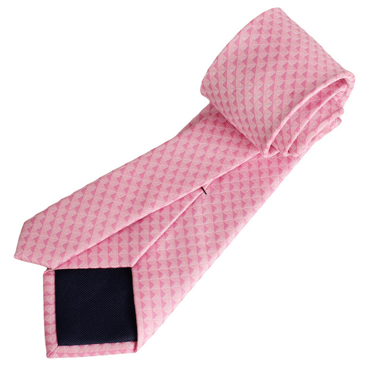 High Quality Italian Fabric Woven Handmade Neck Ties Microfiber With Custom logo 100% Polyester Neckties For Men