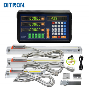 DITRON sino 2 axis 3 axis Dro Lathe Milling Machine Digital Readout with Dro Linear Glass Scale