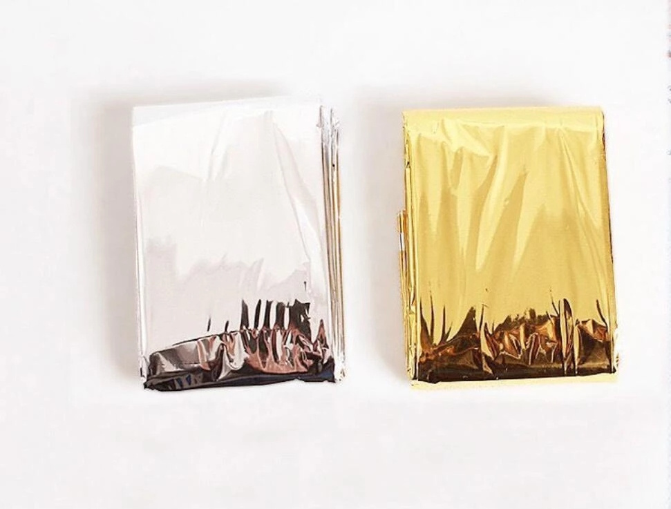 160 x 210cm emergent blanket first aid kit camp keep foil mylar lifesave warm heat bushcraft outdoor thermal dry survive