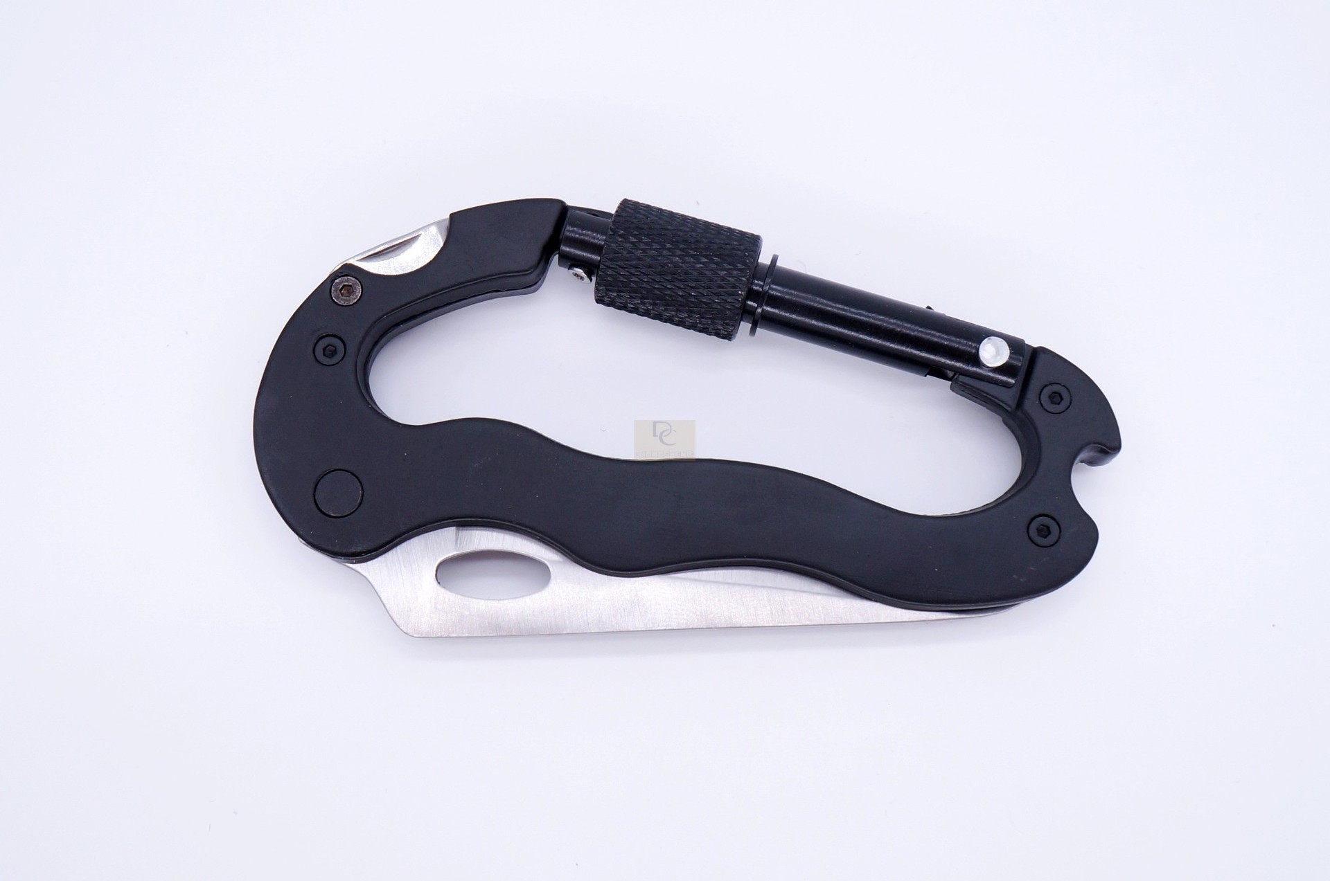 5 In 1 Multifunctional Self Defense Tools Climbing Carabiner Security Hook Gear Buckle Outdoorpersonal Tactical Knife