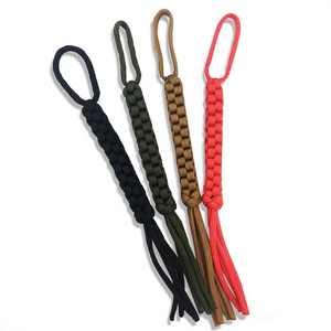 Outdoor Camping Corn Knot Nylon Chain Tool Ornaments Knife Pendant Falling Keychain DIY Tools 7strands Paracord Rope