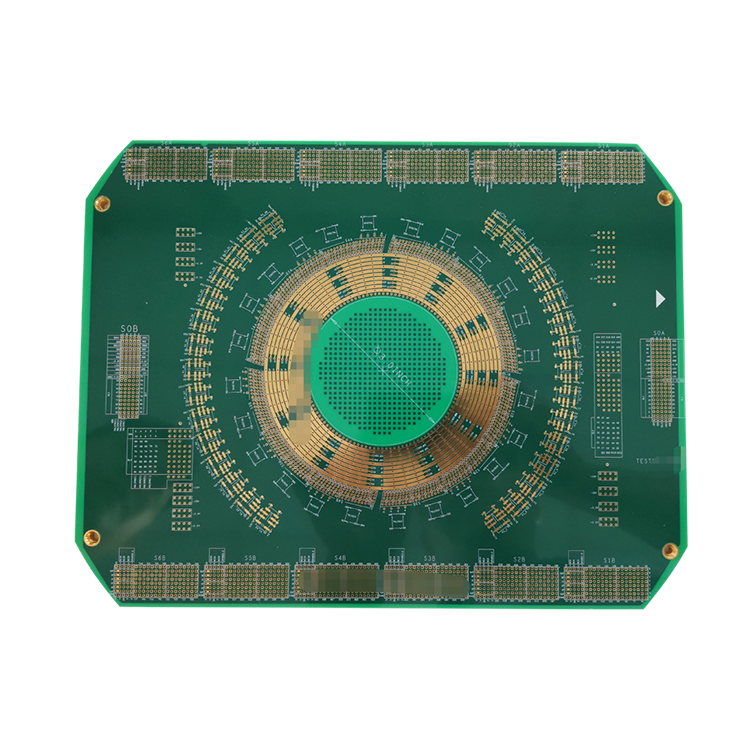 Electronic Semiconductor Testing Multilayer Printed Circuit Board High Frequency PCB PCBA Assembly Manufacturer