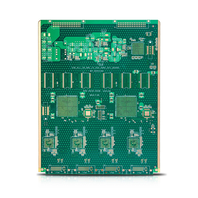 Electronic Semiconductor Testing Multilayer Printed Circuit Board High Frequency PCB PCBA Assembly Manufacturer