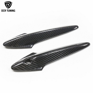 TYPE R FN2 Civic Carbon Fiber Door Handle Cover for HONDA 8TH Gen CIVIC Exterior Trim External Door Panel Overlayer 2006-2011