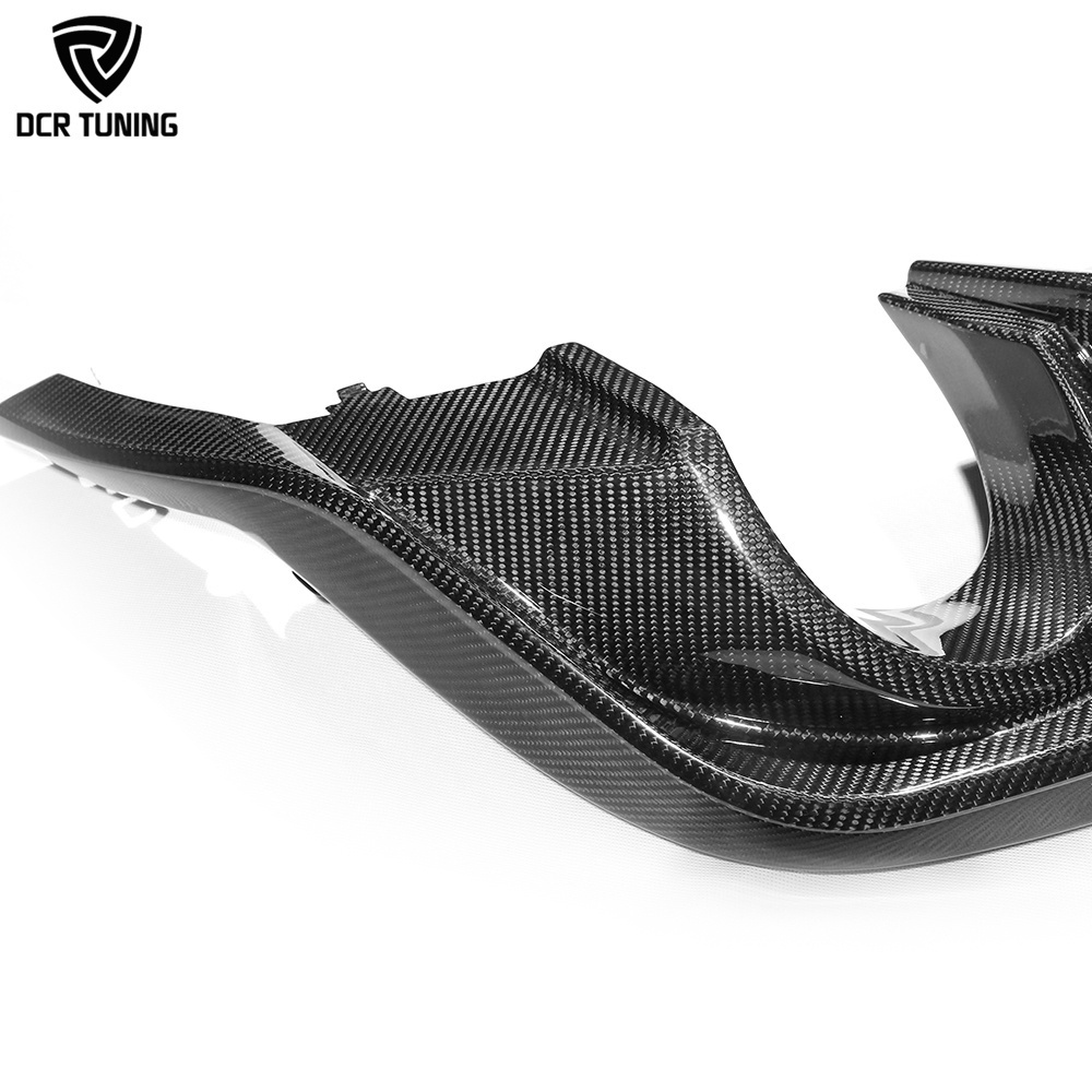 Golf 8 GTI Dry Carbon Fiber Rear Diffuser for Volkswagen VW GTI 2020+ Replace Auto Real Carbon Rear Bumper Lip