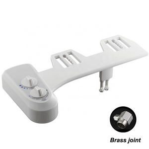 Adjustable 2 jetting manual toilet bidet ABS material toilet bidet bathroom sprayer, bidet spray, portable bidet