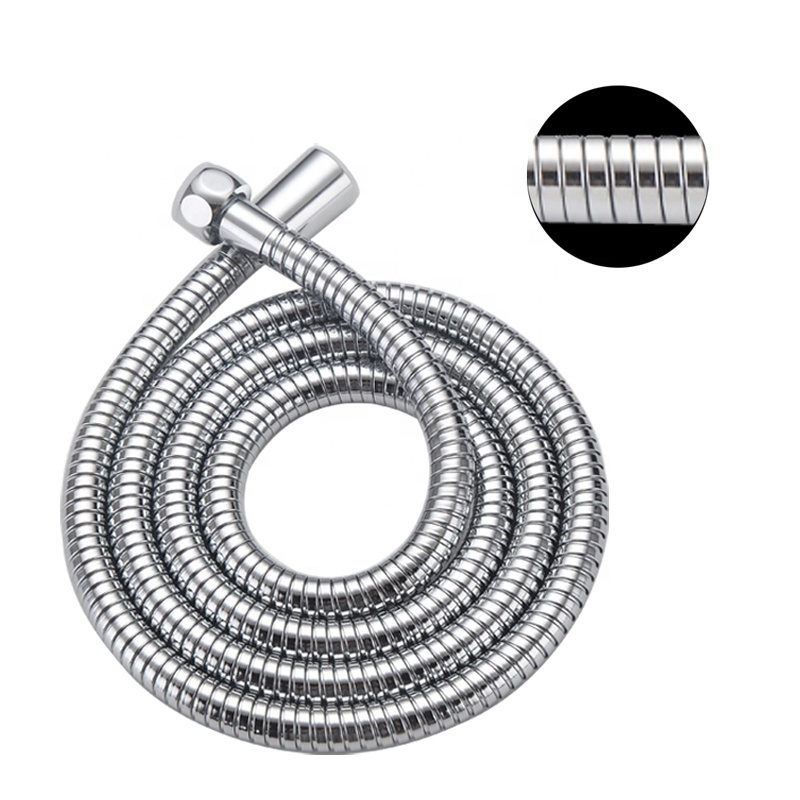 DieCheng1.5m-2.4m Luxury Pull-out Stainless Steel Flexible Shower Hose with braided inner hose