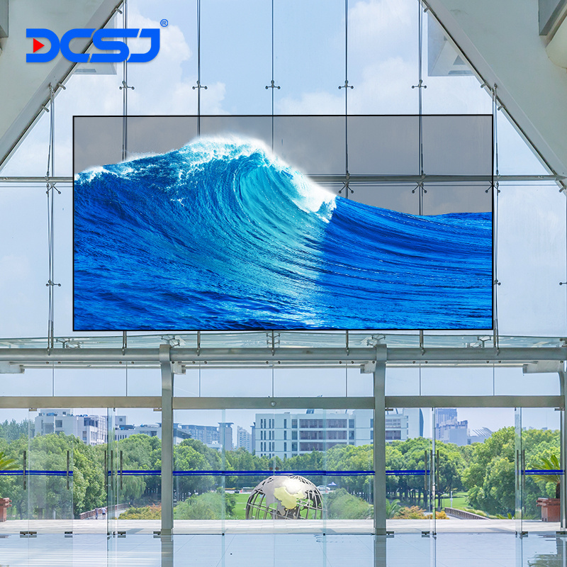 High Brightness Toggery Window Glass Curtain Transparent Led Advertising Screen Transparent Led Film