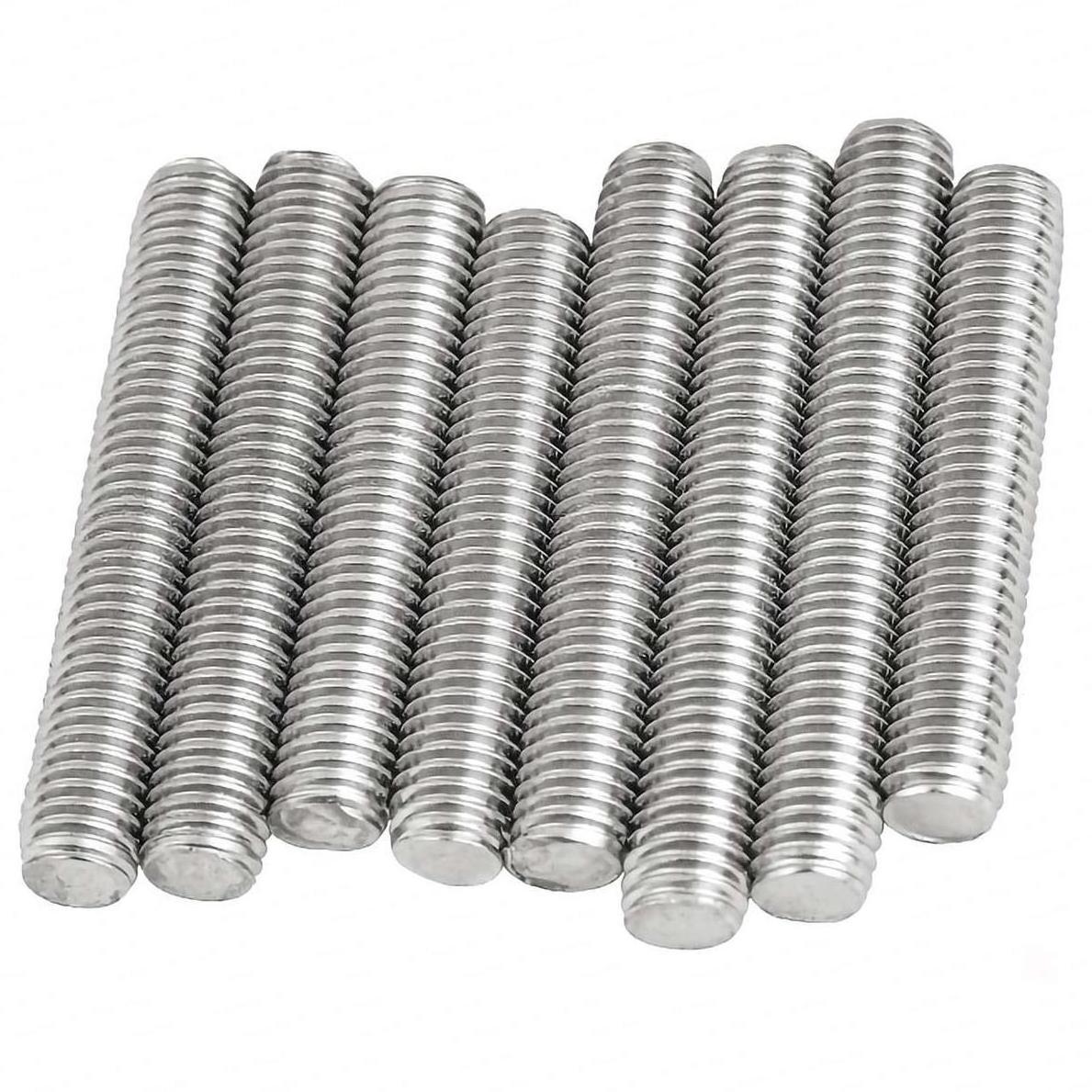 SDPSI DCT Anti-corrosion M8 M10 304 Stainless Steel Screw Rod Headless Bolt Full Threaded Stud