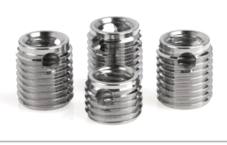 307 308 stainless steel self-tapping threaded sleeve threaded protective sleeve three-hole braces M3 M4 M5 M6 M8 M10 M12