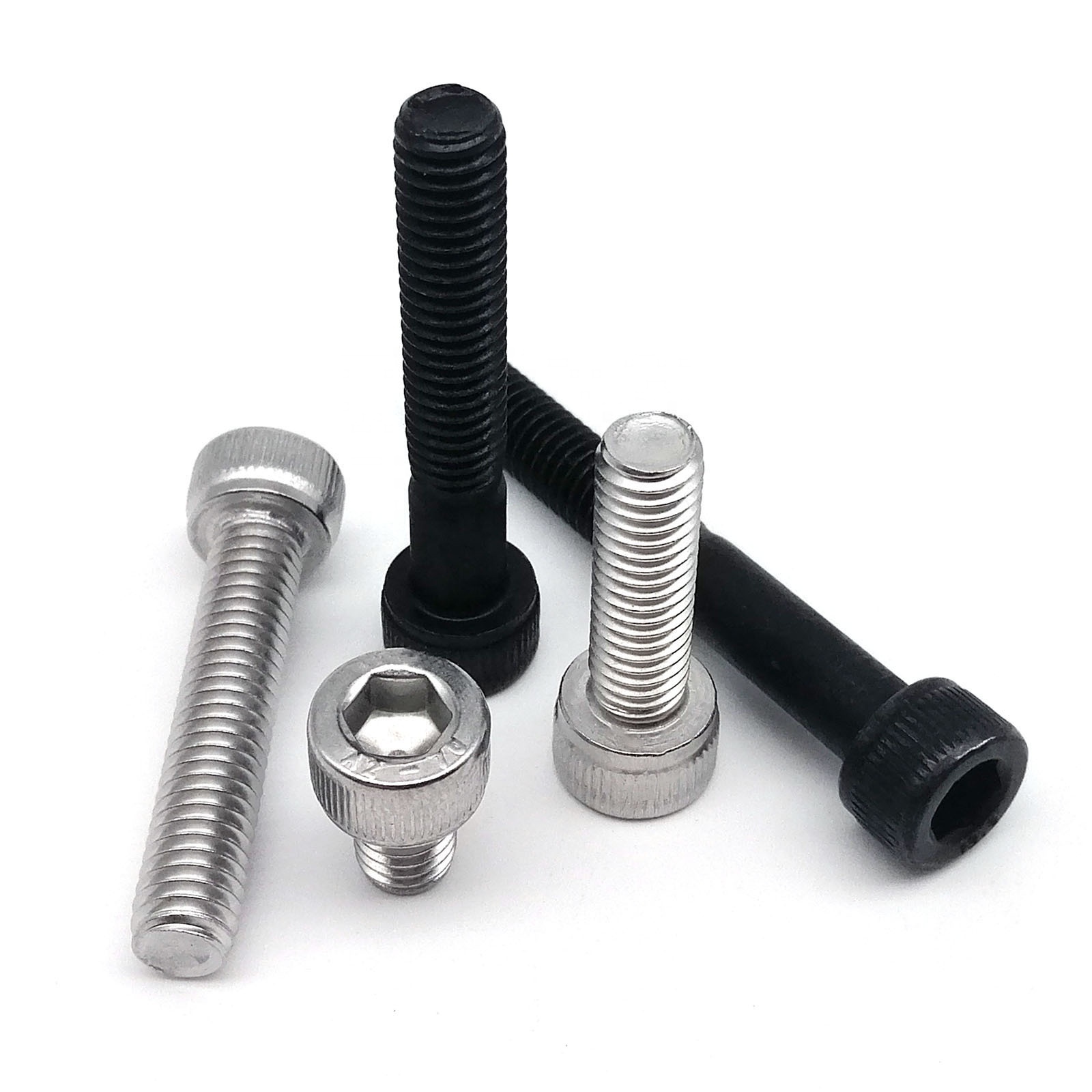 M3 M4 M5 M6 M8 M10 M12 M14 M16 Left Hand Reverse Rotate Thread Stainless Steel Black Allen Head Bolt Hex Socket Head Cap Screw