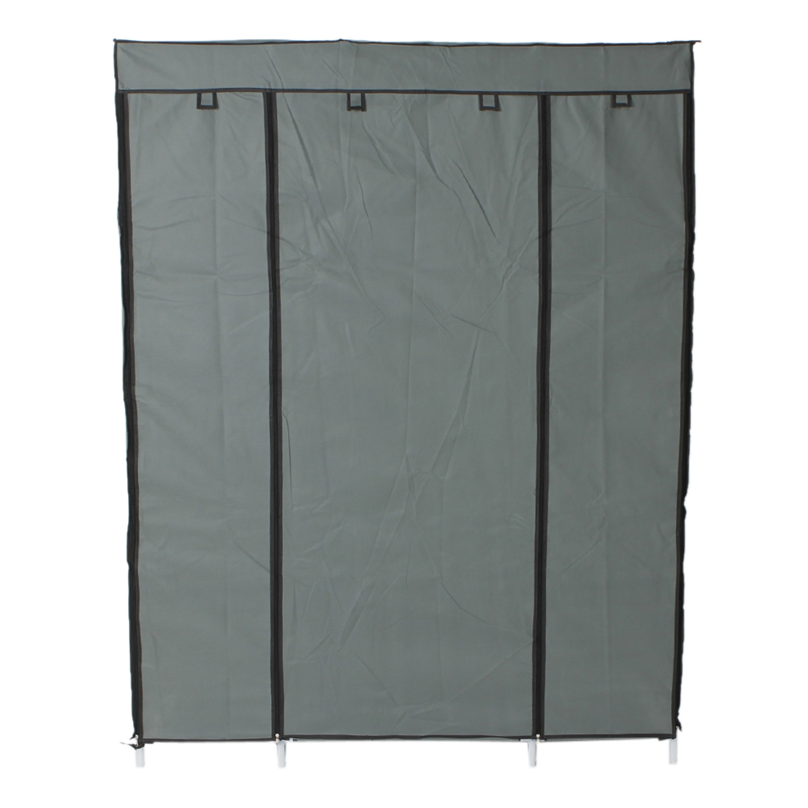 US UK WAREHOUSE  Portable Clothes Closet Wardrobe with Non-Woven Fabric and Hanging Rod