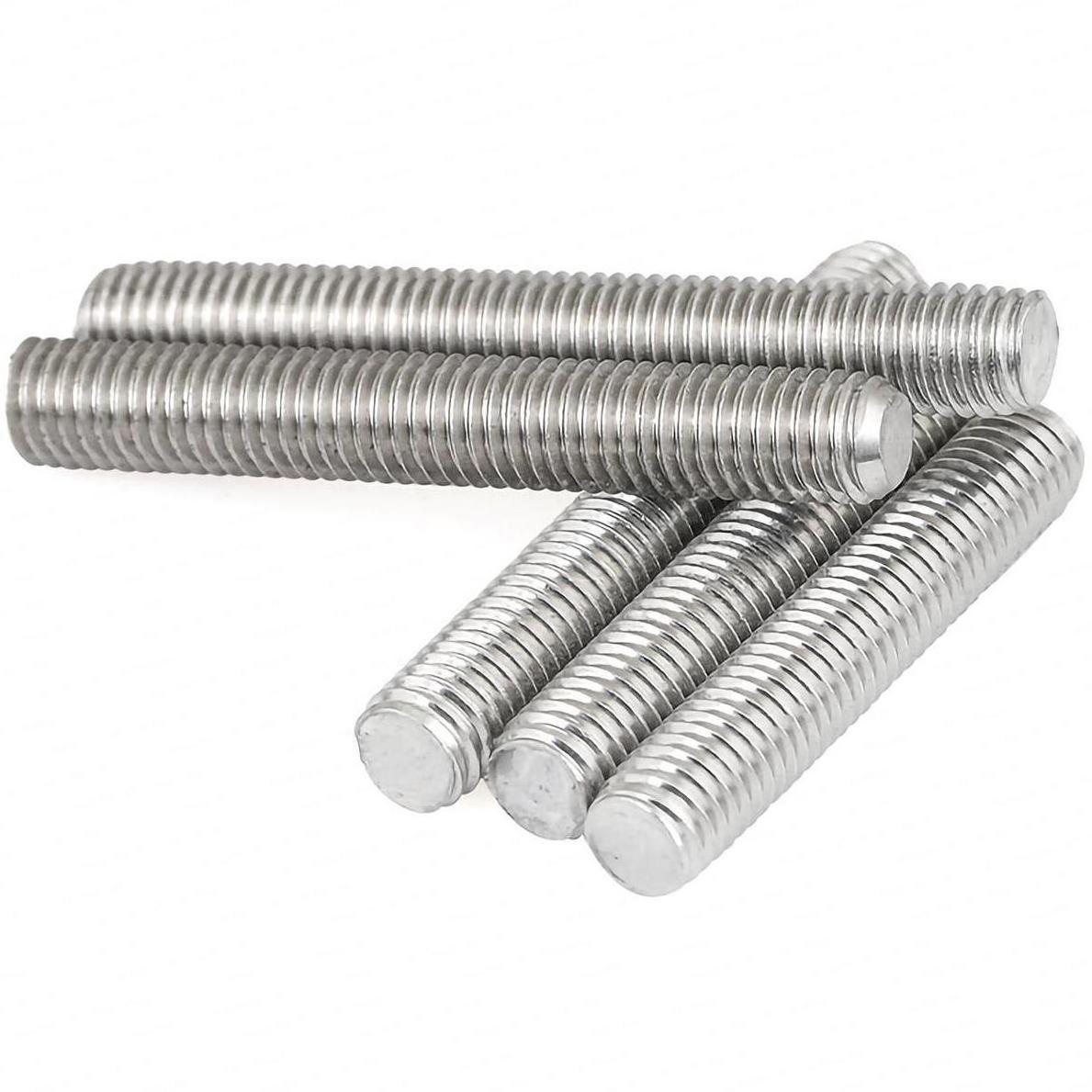 SDPSI DCT Anti-corrosion M10 M12 M14 304 Stainless Steel Screw Rod Headless Bolt Full Threaded Stud