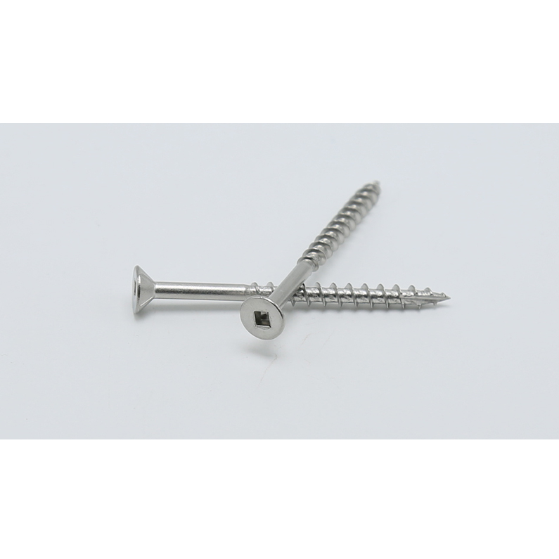 SDPSI304 316 stainless steel flat head self-tapping screws with 6 nibs countersunk phillips /star/ torx drive screws