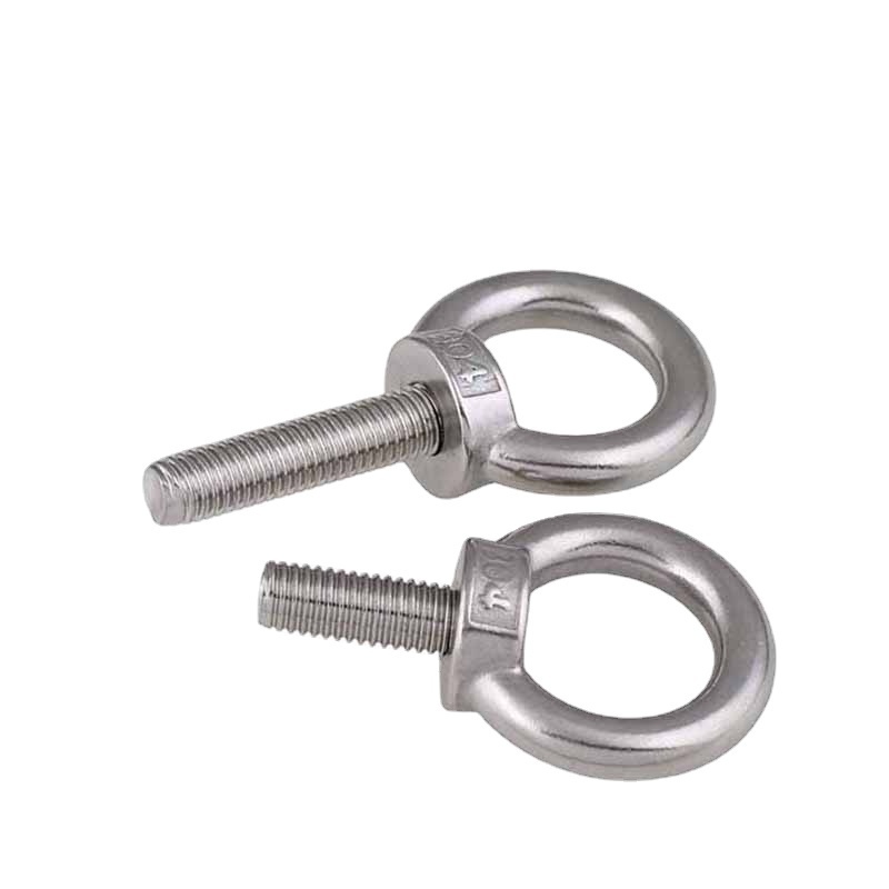 SDPSI304 Stainless Steel Eye Bolt A2 Marine Lifting Eye Screws Ring Loop Hole for Eyebolt Cable Rope M3 M4 M5 M6 M8 M10 M12 M14-