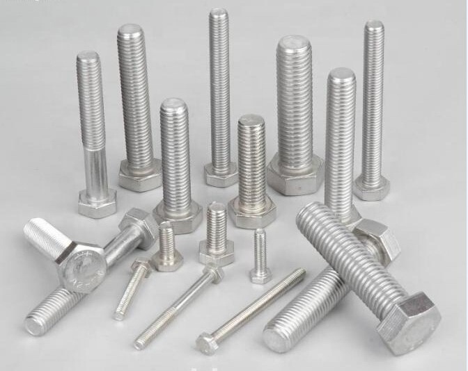 High Quality Stainless Steel Bolt A2-70 , DIN933 , DIN931 Hex Bolt , Hex Nut , Manufacture & Supplier