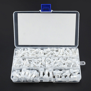 SDPSI250pcs/box CE1 CE2 CE5 Closed End Crimp Caps Electrical Wire Cable Terminals Connectors Set AWG 12-10 16-14 22-16