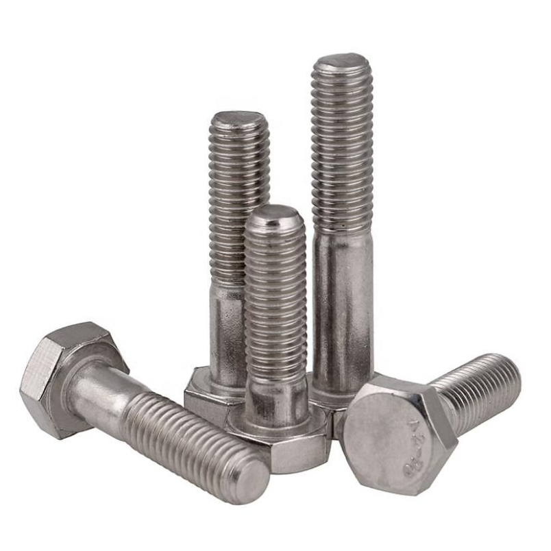 SDPSI DCTmanufacturing 931 DIN933 M9 M38 stainless hex bolts and nut