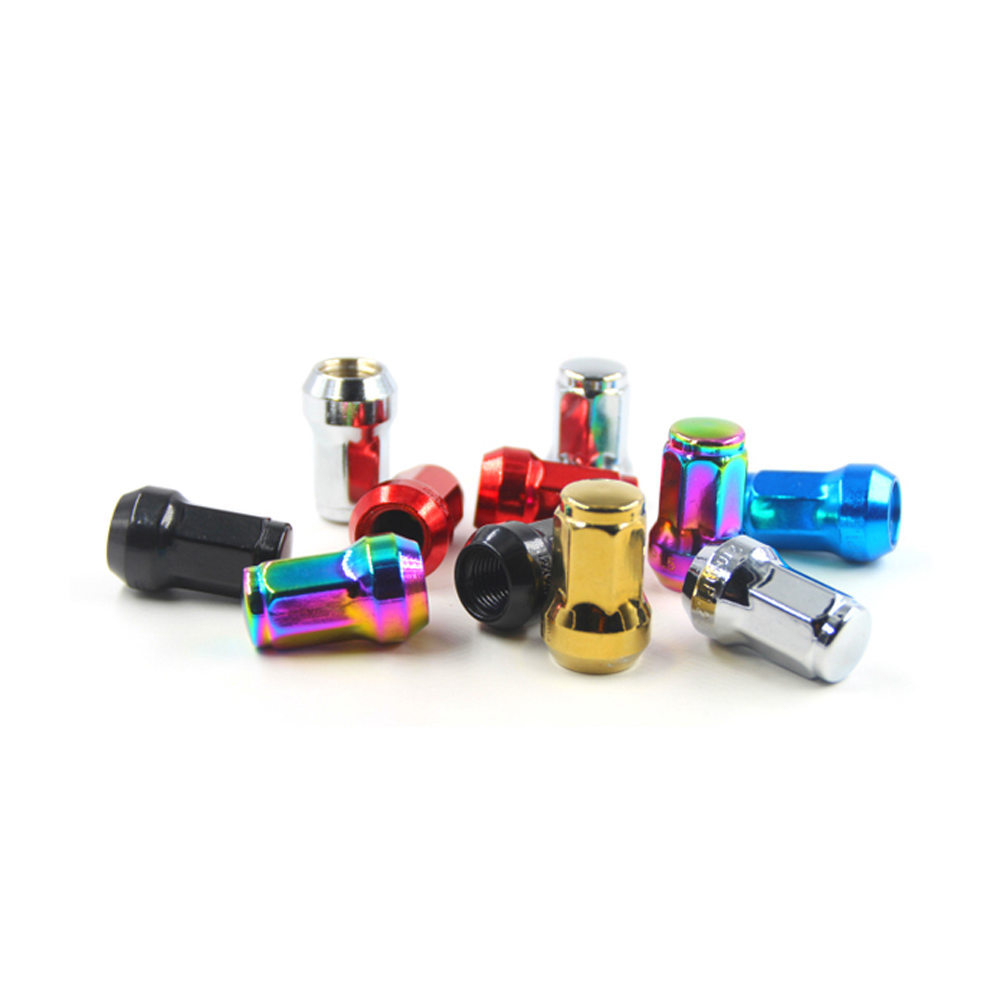 SDPSI DCT Customize different styles colored spline long truck wheel lug nuts