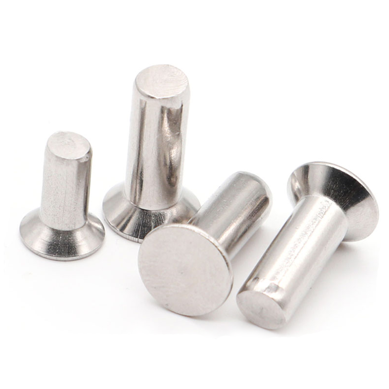 SDPSI DCT DIN 661 Supplier Stainless Steel Countersunk CSK Head Solid Rivet for Hitting with Good Price