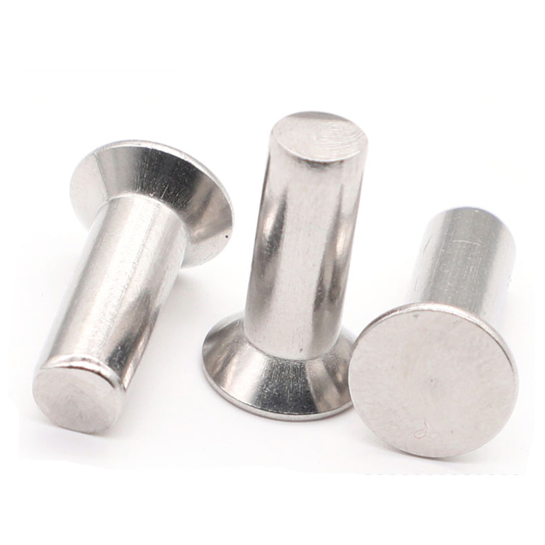 SDPSI DCT DIN 661 Supplier Stainless Steel Countersunk CSK Head Solid Rivet for Hitting with Good Price