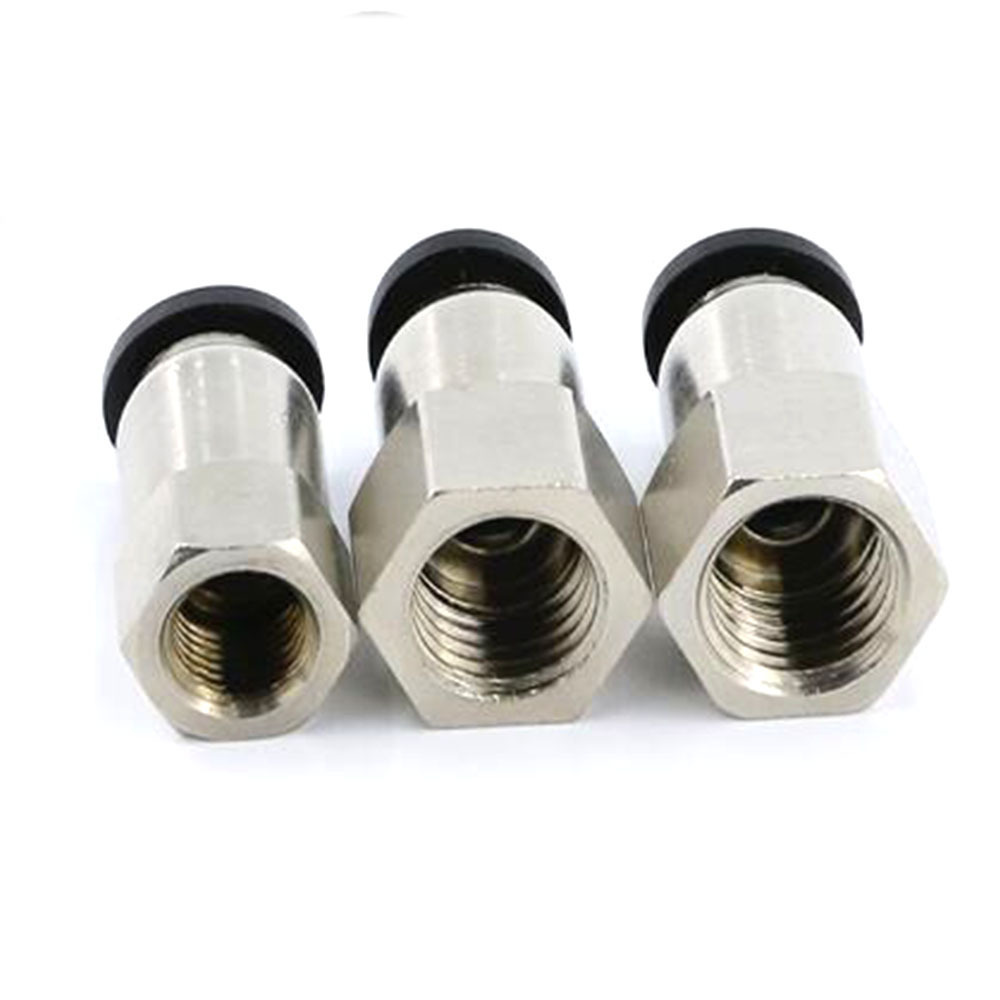 SDPSI1PC Air Pipe Fitting PCF 4-12mm OD Hose Tube Push Into 1/8