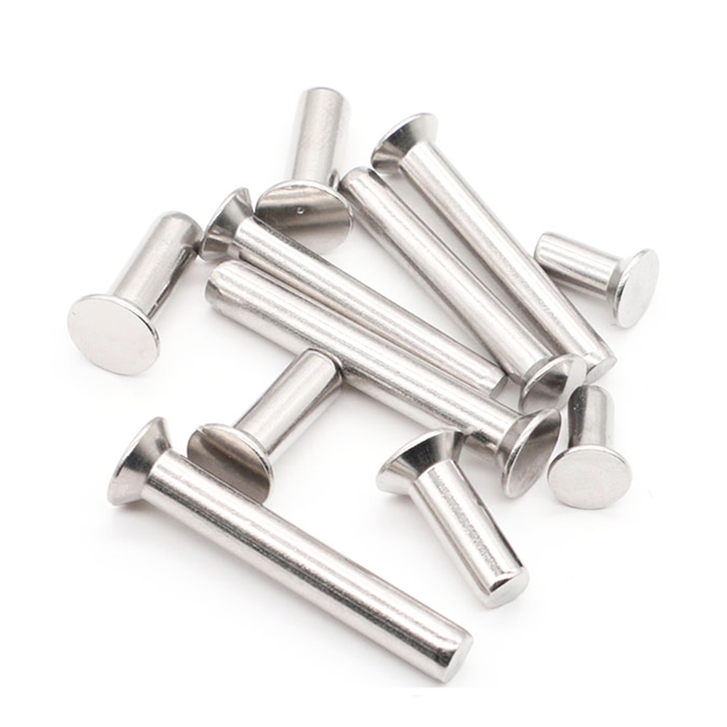 SDPSI DCT DIN 661 Supplier Stainless Steel Countersunk CSK Head Solid Rivet for Hitting with Good Price