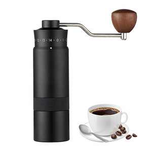 Professional Italian Espresso Burr Coffee Milling Wholesale Portable Commercial Manual Coffee Bean Hand Grinder