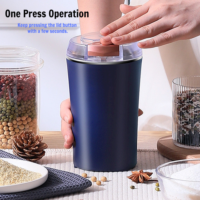 Low Price 200W Powerful Electric  Coffee Grinder Coffee Quiet Spice Grinder Electric Espresso Grinder for Spices, Herbs