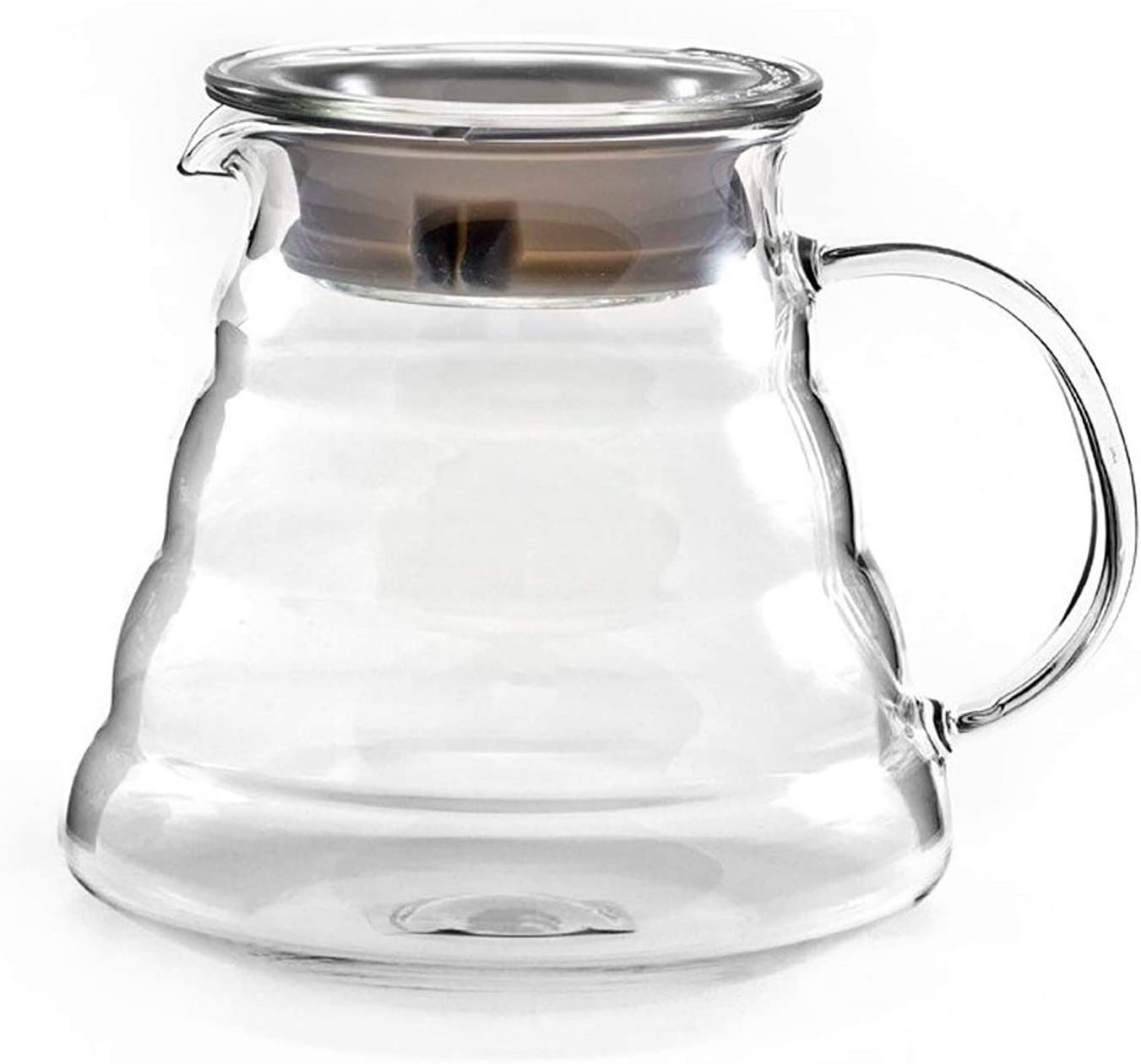 Good quality factory directly Heat Resistant Clear High Borosilicate Glass Coffee Server for Pour Over Pots Kettle