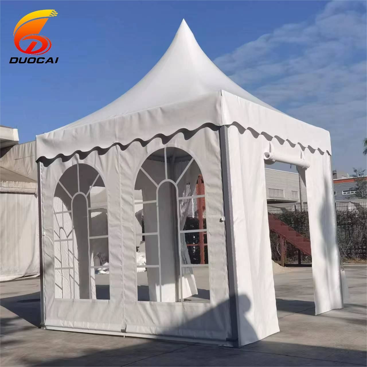 Guangzhou 15x15 High Peak Gazebo Marriage Tent Catering Tent Pagoda Tent 20x20