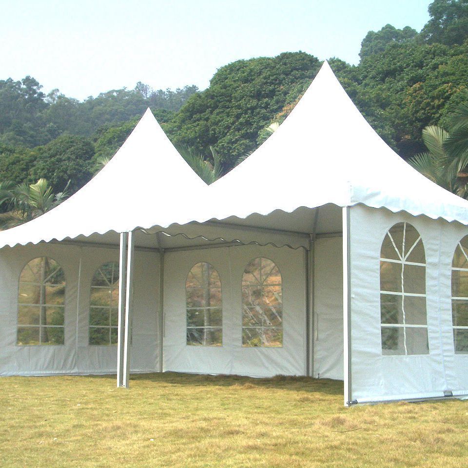 Factory Wholesale White Pvc 5X5 Pagoda Outdoor Garden Tent Waterproof Canopy Tents For Events