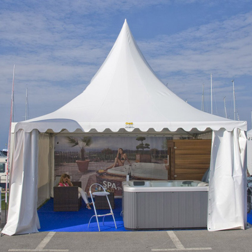 High Quality Canopy 3x3m 4x4m 5x5m Trade Show Tent Outdoor Pvc Fabric Custom Advertising Folding Gazebo Tent