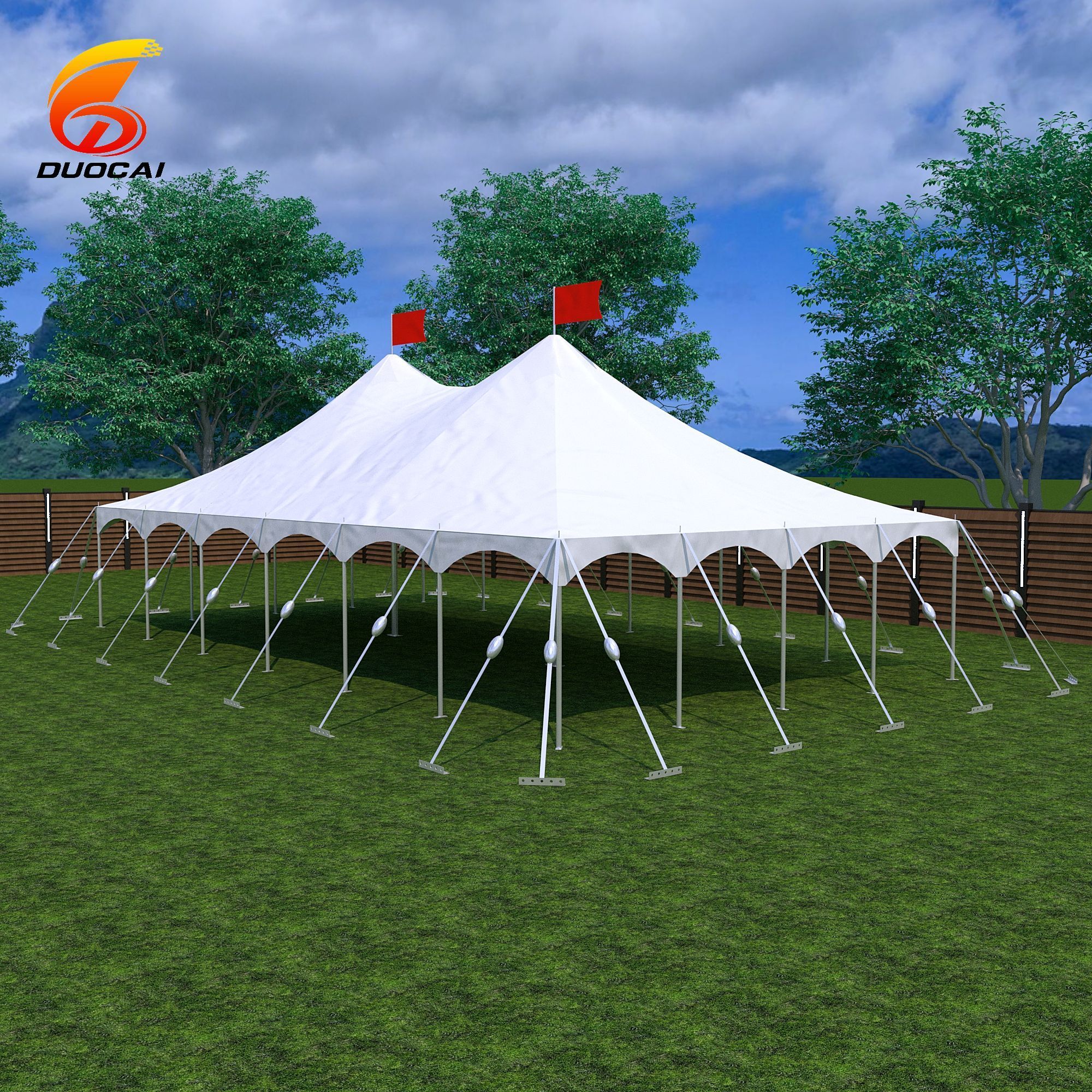 China manufacturer big top 20m circus tents pvc/canvas wall pole and peg tent for sale