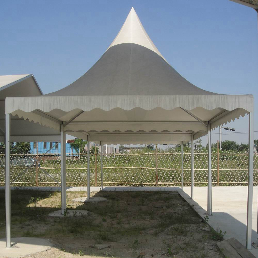 Outdoor waterproof pagoda tent custom folding advertising logo gazebo 3X3 canopy tent