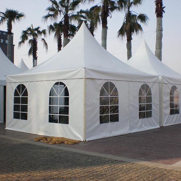 Outdoor luxury Tent 3X3 4X4 5X5 6X6m marquee tent wedding chapiteau de mariage on sale