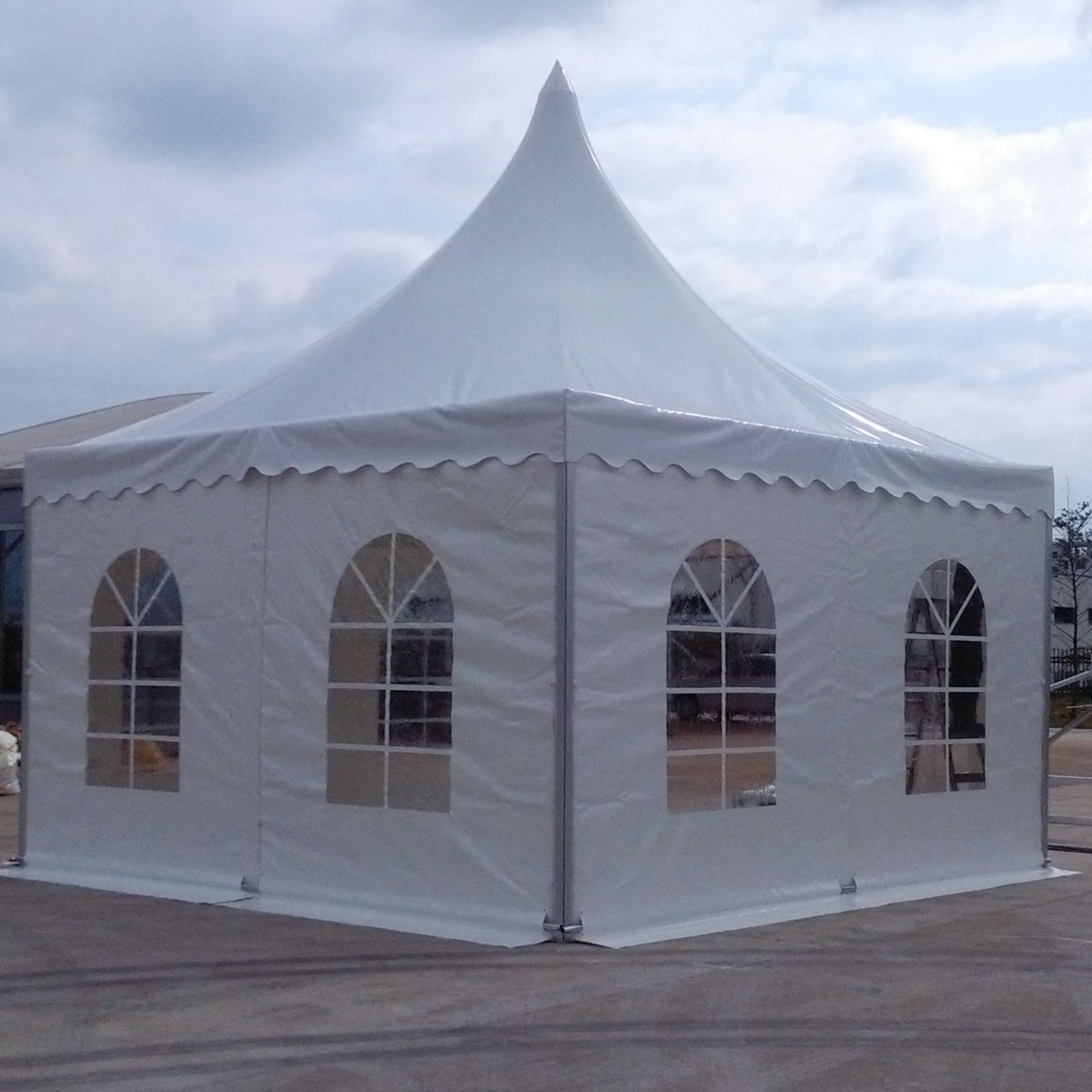 High Quality Canopy 3x3m 4x4m 5x5m Trade Show Tent Outdoor Pvc Fabric Custom Advertising Folding Gazebo Tent