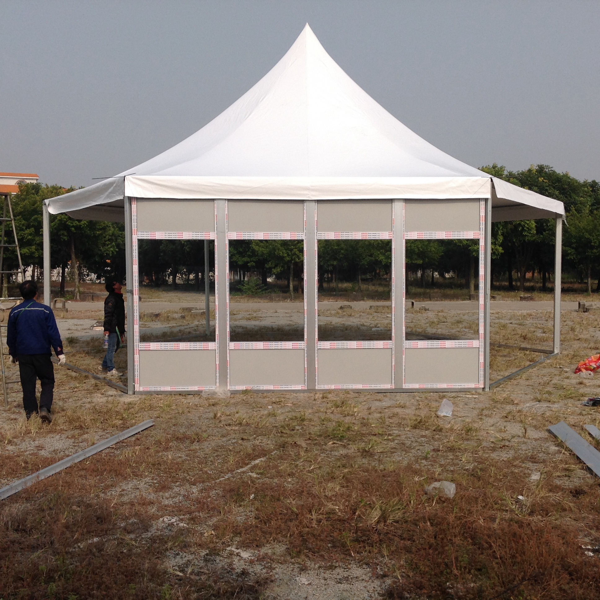 Luxury Marquee Lining Party 16X16 20X20 30X30 Outdoor Pvc Hexagon Canopy Party Tent 2023