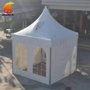 Guangzhou 15x15 High Peak Gazebo Marriage Tent Catering Tent Pagoda Tent 20x20