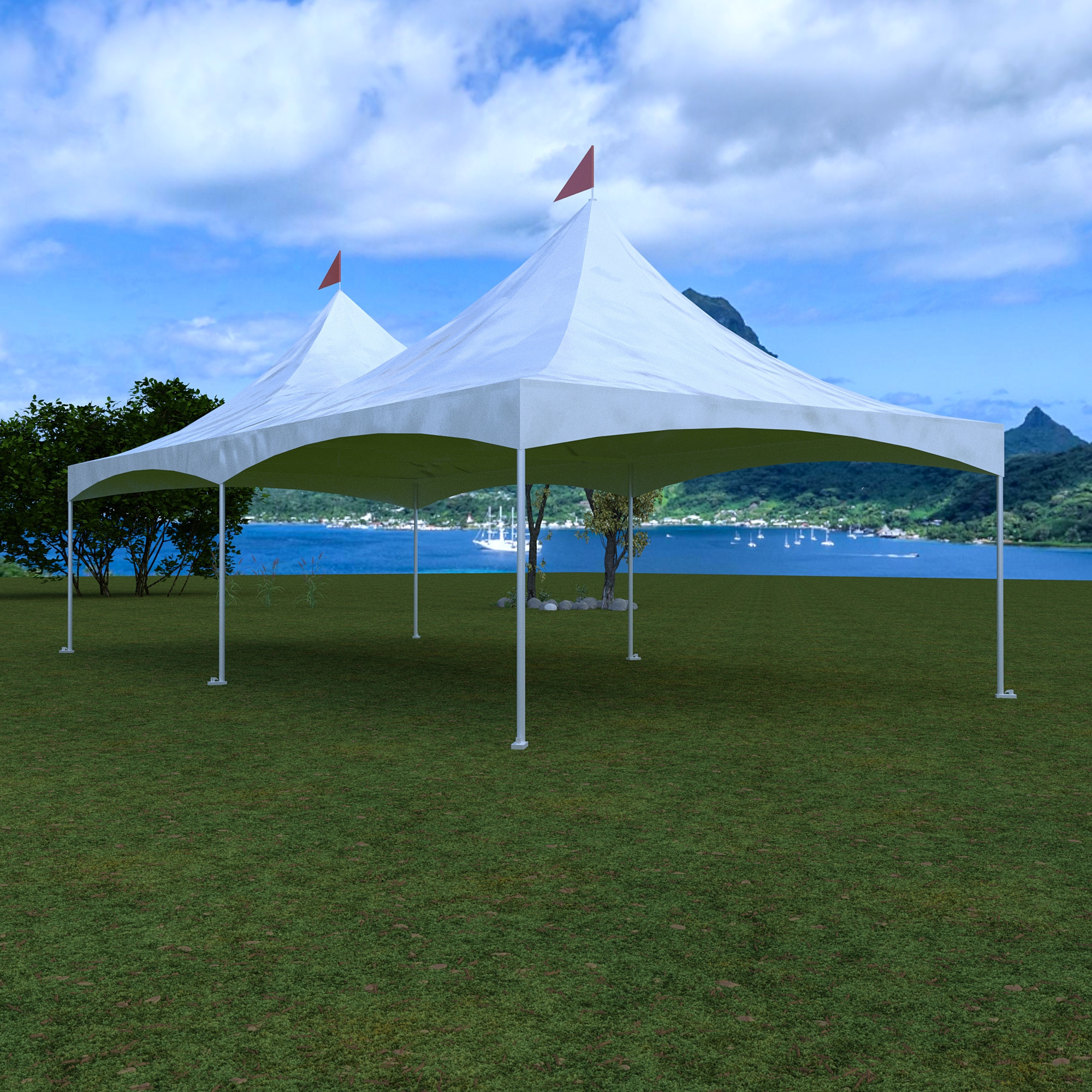 Hot sale 3x3 4x4 5x5 6x6 m event tent outdoor 10x10 13x13 16x16 20x20 ft wedding party tension tents