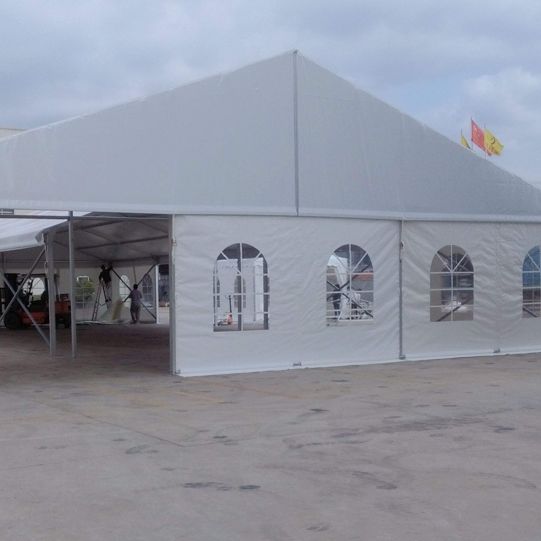 Large Aluminum Frame church tents for Events Outdoor Marquee 15x30m