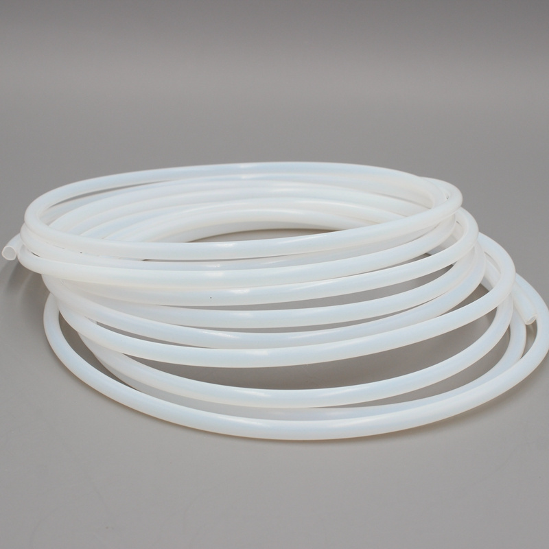 Food approved tube ptfe flexible ptfe pipe 3mm 4mm 5mm 6mm 8mm 10mm 12mm 100% virgin ptfe tubing