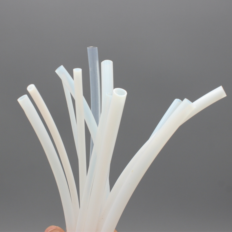 PTFE flexible tubing 6mm 4mm 2mm od Fluoropolymer tube oil resistant cold ptfe tube