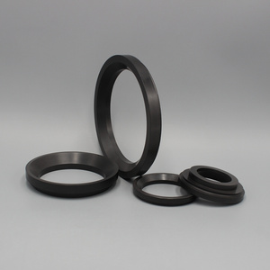 Customize ball valve seats PTFE filled black PTFE stem packing seal