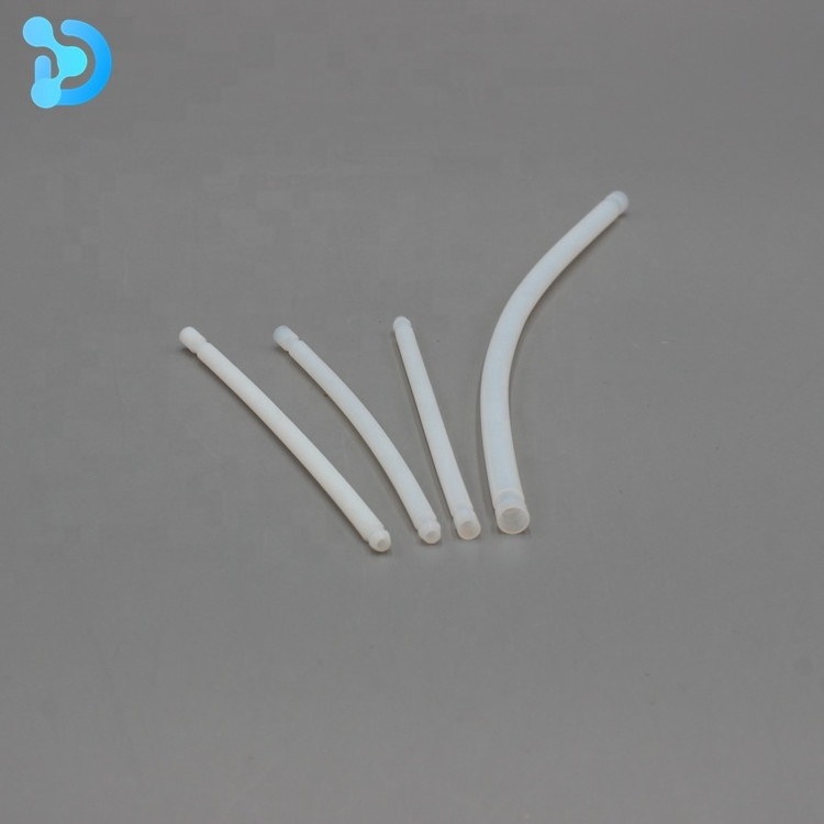 PTFE flexible tubing 6mm 4mm 2mm od Fluoropolymer tube oil resistant cold ptfe tube