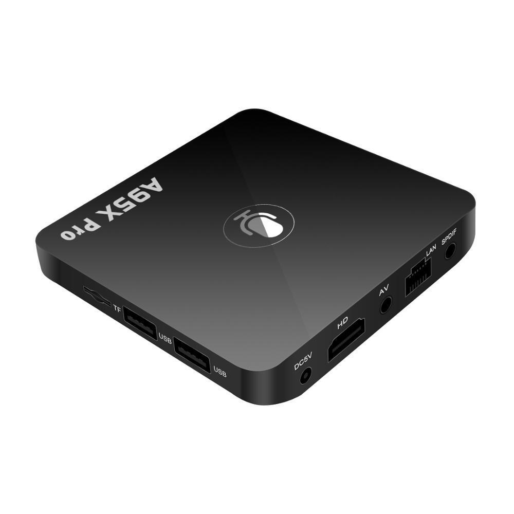 A1 set top box with android tv system  go-gle voice assistant